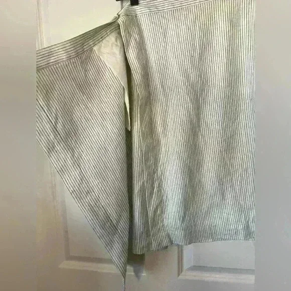 Banana Republic Cotton/Linen Wrap Skirt - Picture 6 of 12